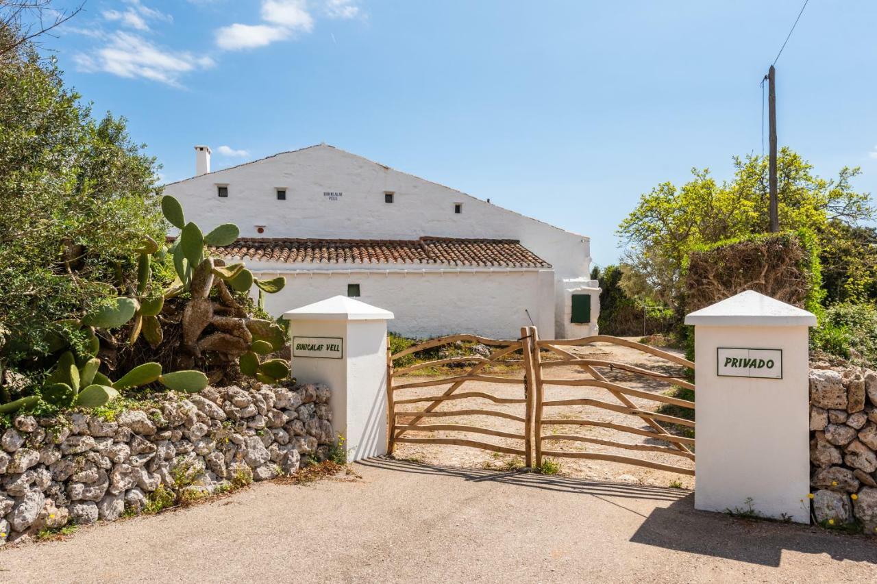 Finca Binicalaf Vell Cala En Porter  Exterior foto